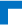blue decorative corner icon